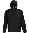 03781 Andrea NEOBLU Unisex Andrea Waterproof Windbreaker Jacket Deep Black colour image
